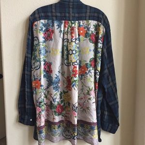 Johnny Was button down